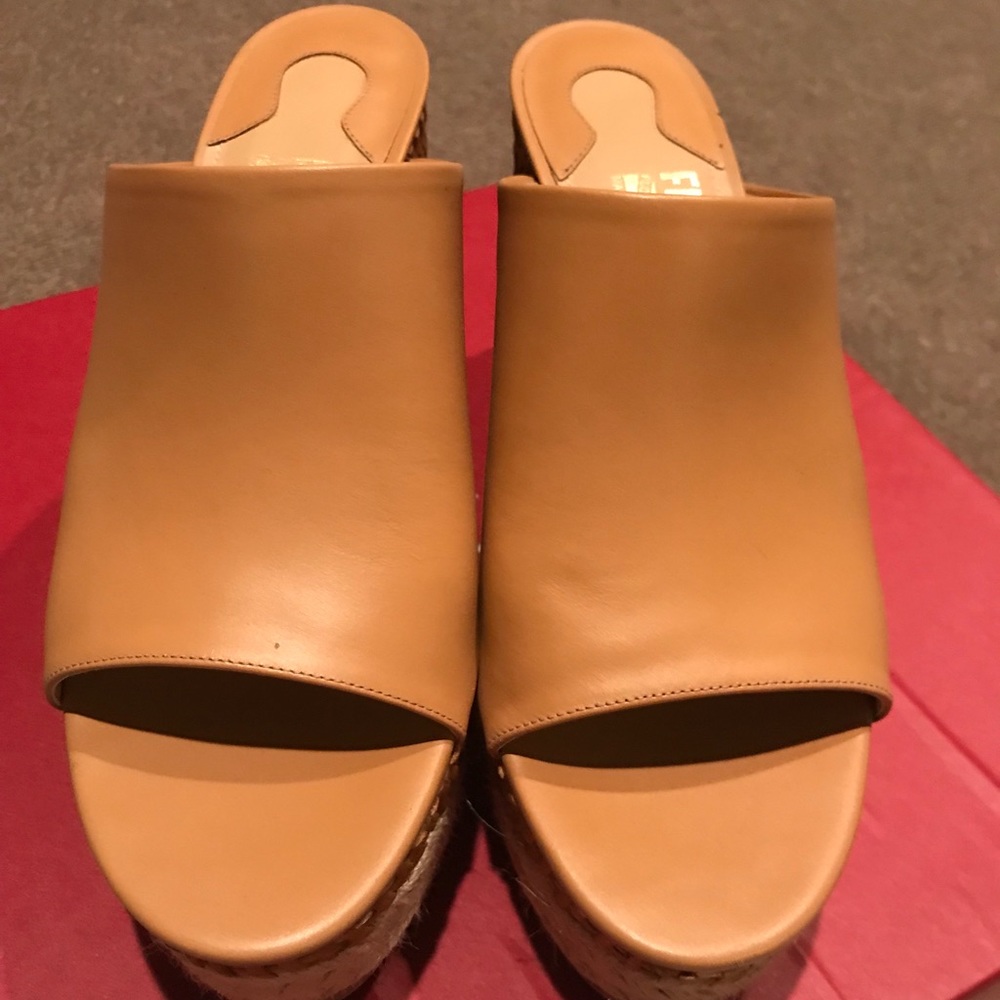 Salvatore Ferragamo Maimei Wedge Slide Sandals - Picture 2 of 4